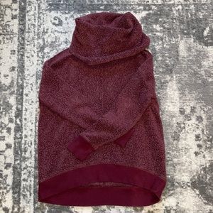Mauve Sweater with Cowl